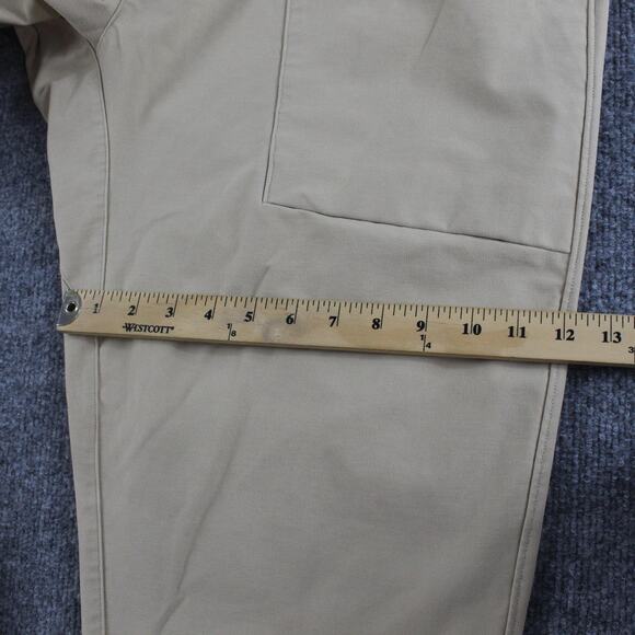 Lululemon Pants Mens XXL Bowline Utilitech Khaki Drawstring Tapered Athleisure - Picture 12 of 14